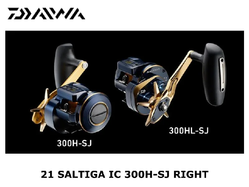 Fishing Reel for Quick Response-Daiwa 21 Saltiga IC 300H-SJ Right