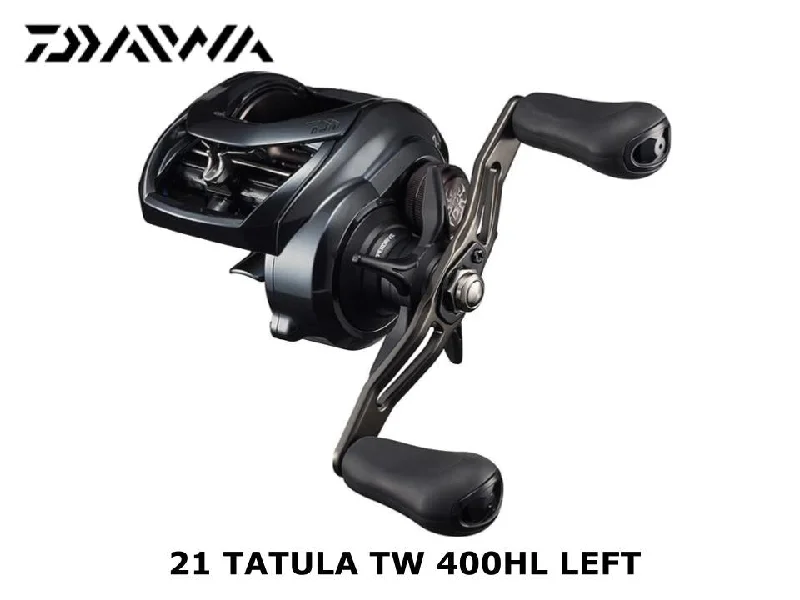 Professional-Grade Fishing Reel-Daiwa 21 Tatula TW 400HL Left