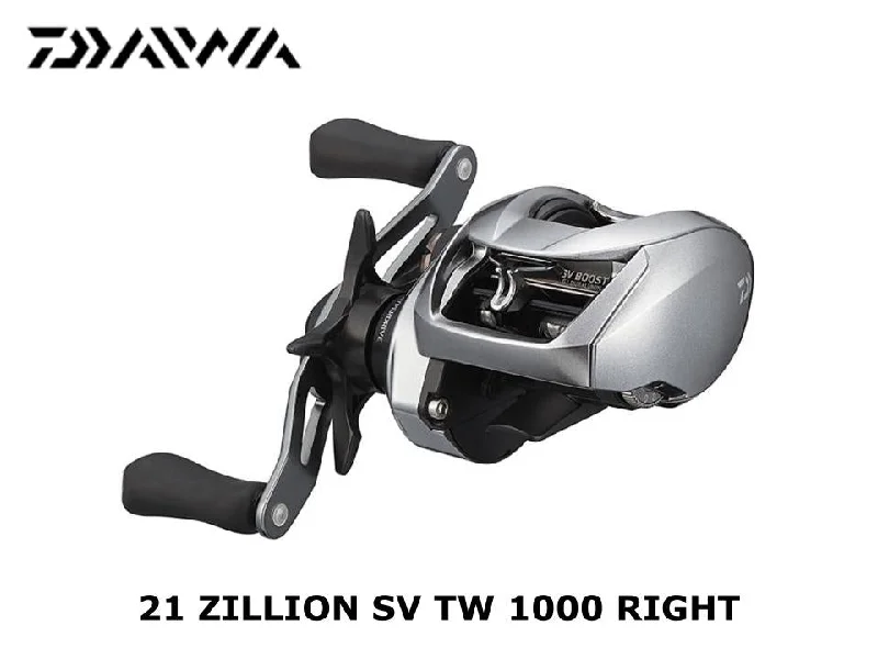 Lightweight and Strong Baitcasting Reel-Daiwa 21 Zillion SV TW 1000 Right