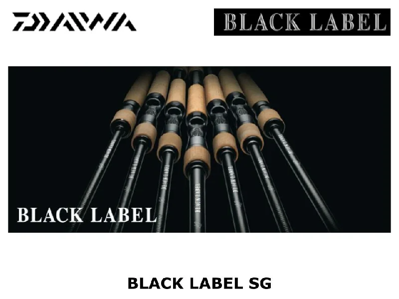 Quick Action Spinning Fishing Rod-Pre-Order Daiwa Black Label SG Baitcasting Model 661UL+FB