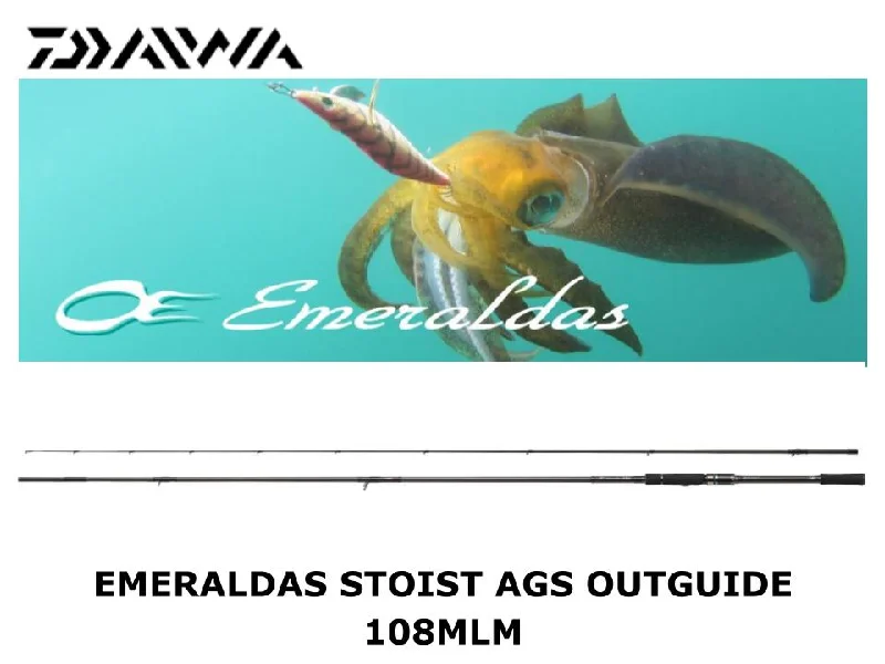 Fishing Rod for Boat-Daiwa Emeraldas Stoist AGS Outguide 108MLM