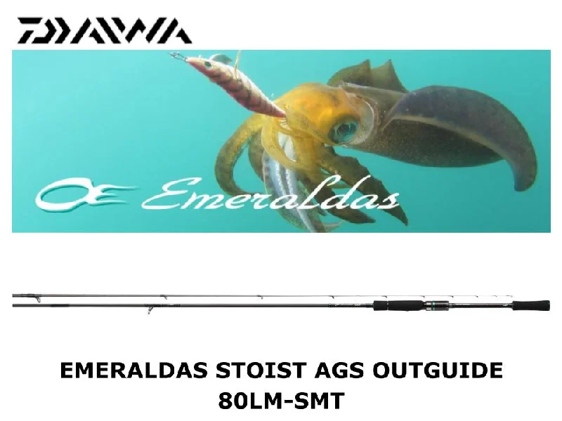 Multi-piece Fishing Rod-Daiwa Emeraldas Stoist AGS Outguide 80LM-SMT