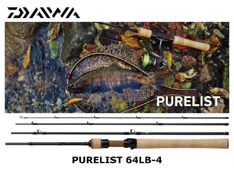 Fishing Rod for Saltwater and Freshwater-Daiwa Purelist 64LB-4-V