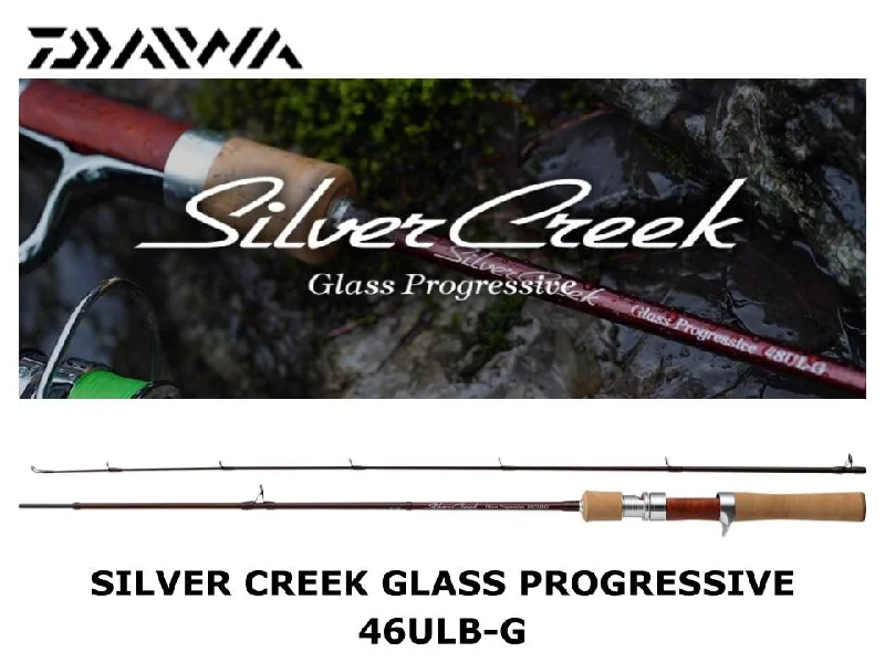 Freshwater Fishing Rod-Daiwa Silver Creek Glass Progressive 46ULB-G