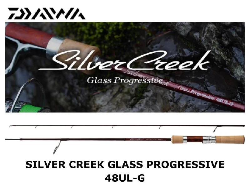 Kids Fishing Rod-Daiwa Silver Creek Glass Progressive 48UL-G