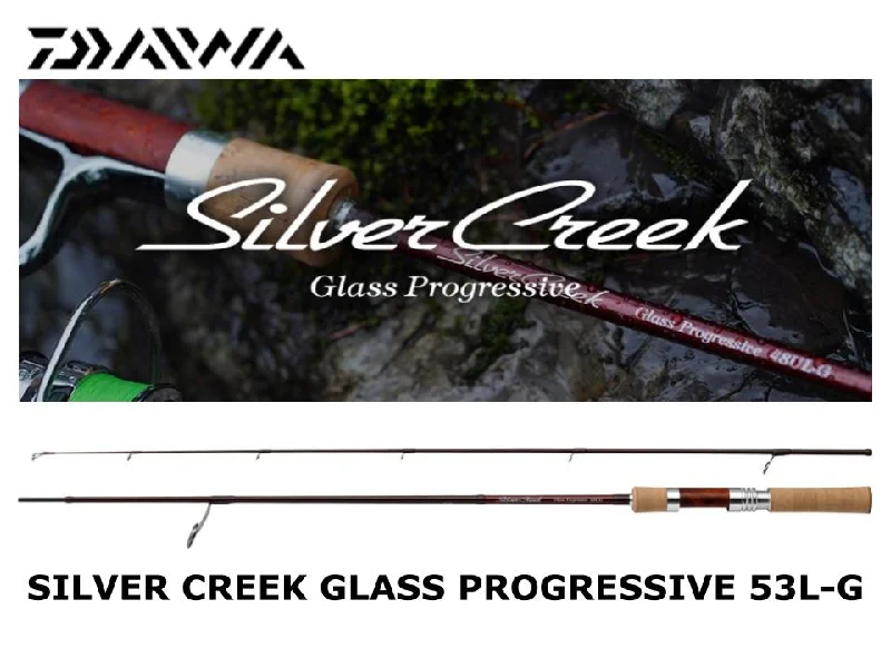 Travel Fishing Rod-Daiwa Silver Creek Glass Progressive 53L-G