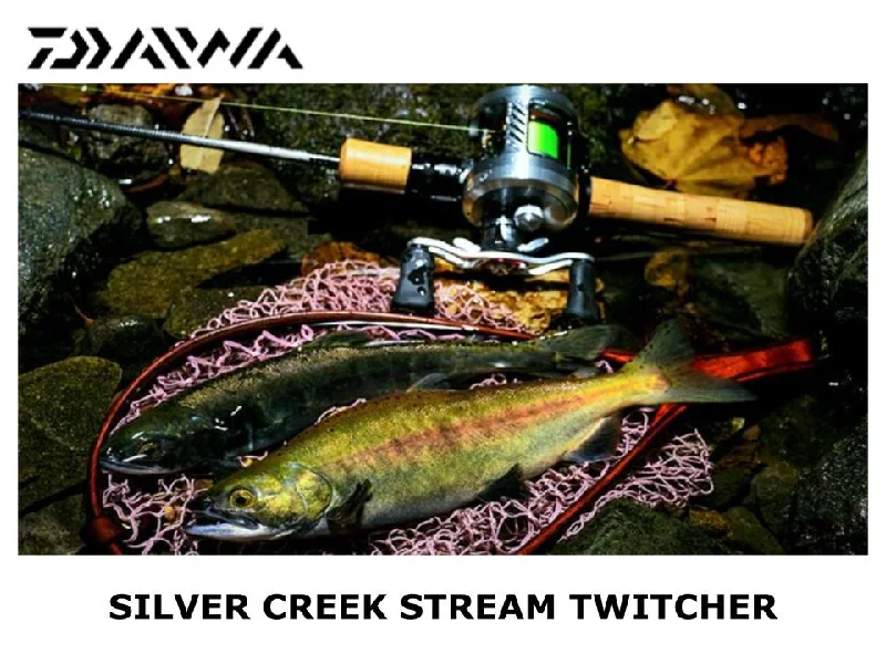 Telescopic Fishing Rod-Daiwa Silver Creek Stream Twitcher 48ULB