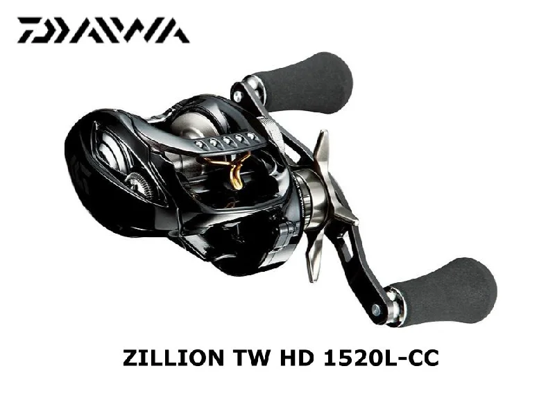 Compact Fishing Reel with High Performance-Daiwa Zillion TW HD 1520L-CC Left