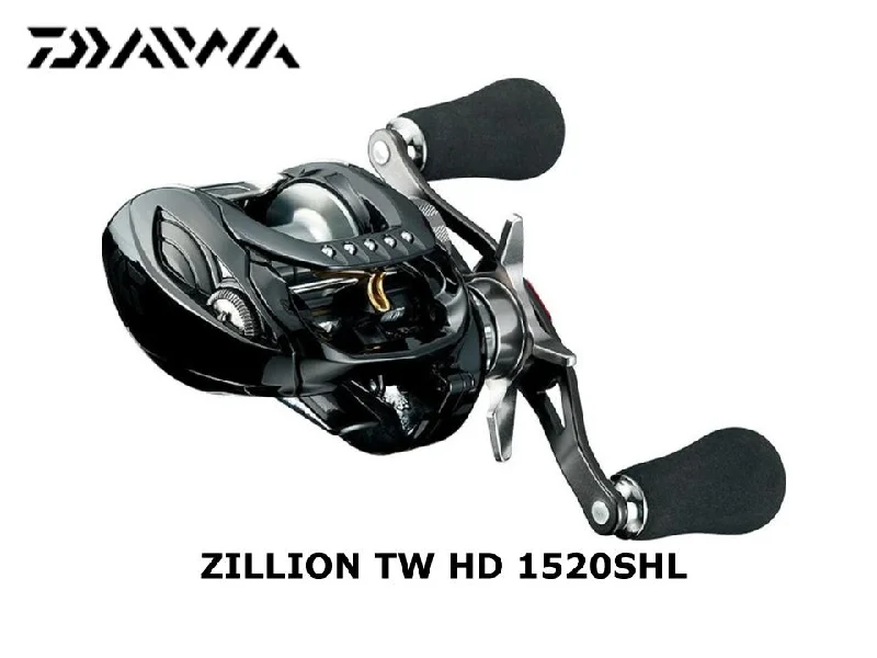 Long-Lasting Fishing Reel-Daiwa Zillion TW HD 1520SHL Left