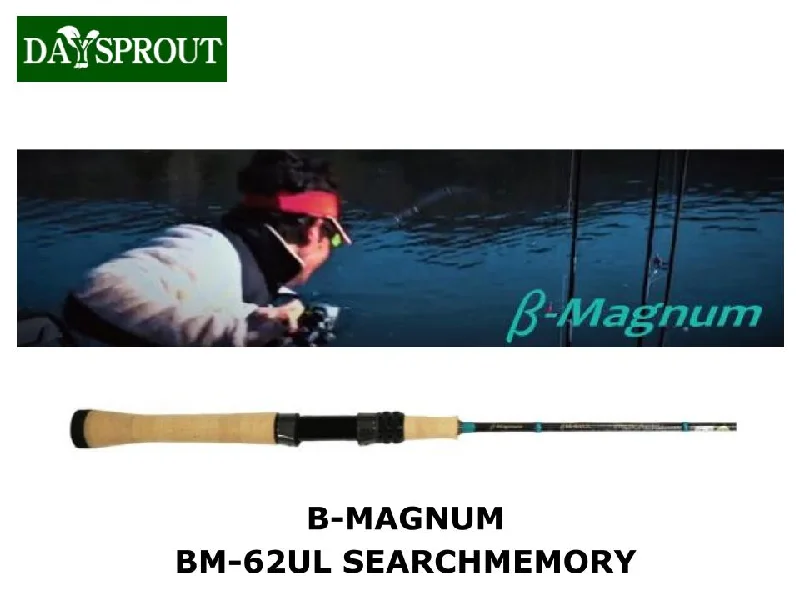 Baitcasting Rod for Experienced Anglers-Pre-Order Daysprout B-Magnum BM-62UL SearchMemory