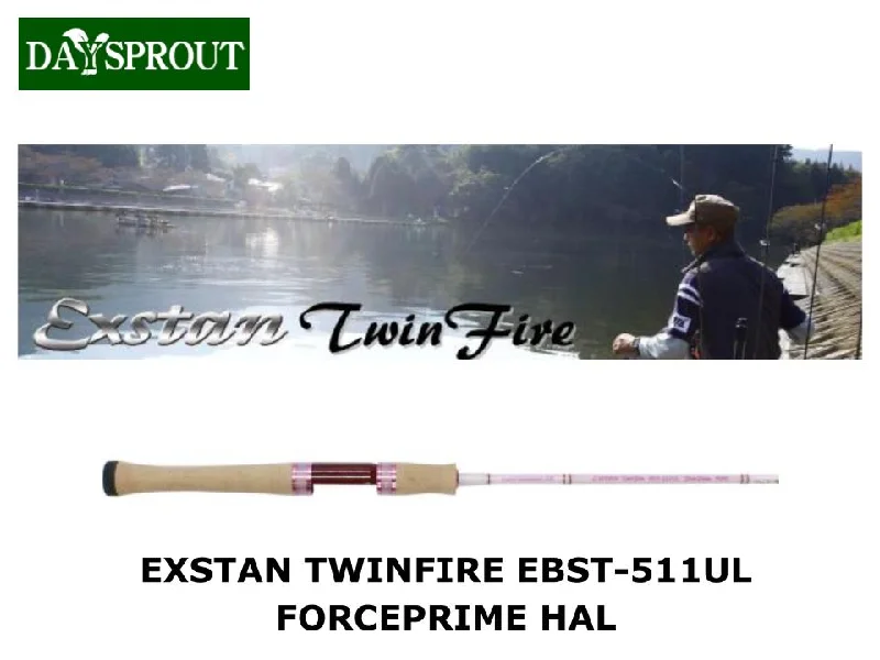 Comfortable Grip Fishing Rod-Pre-Order Daysprout Exstan TwinFire ebst-511UL ForcePrime HAL