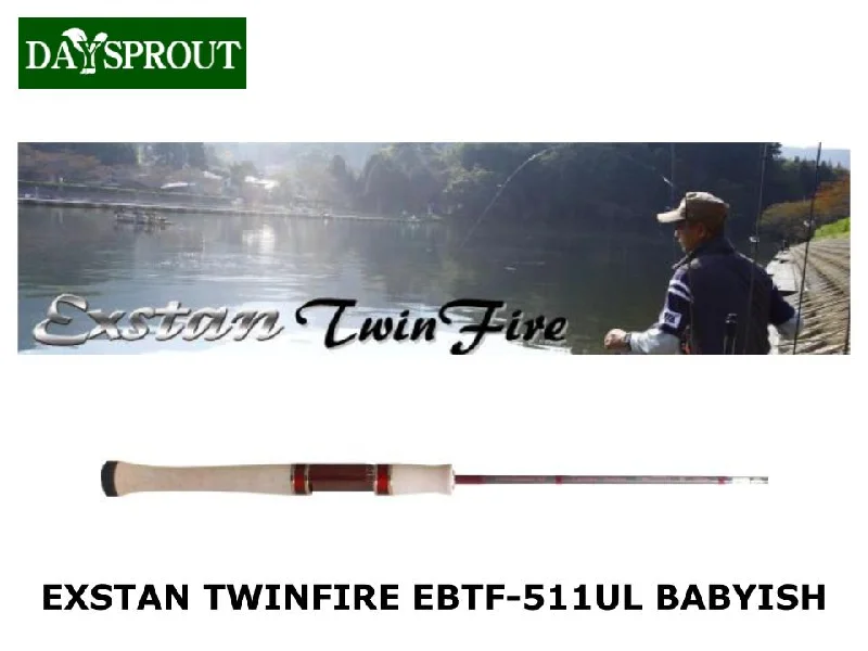 Fishing Rod for Remote Locations-Pre-Order Daysprout Exstan TwinFire ebtf-511UL Babyish