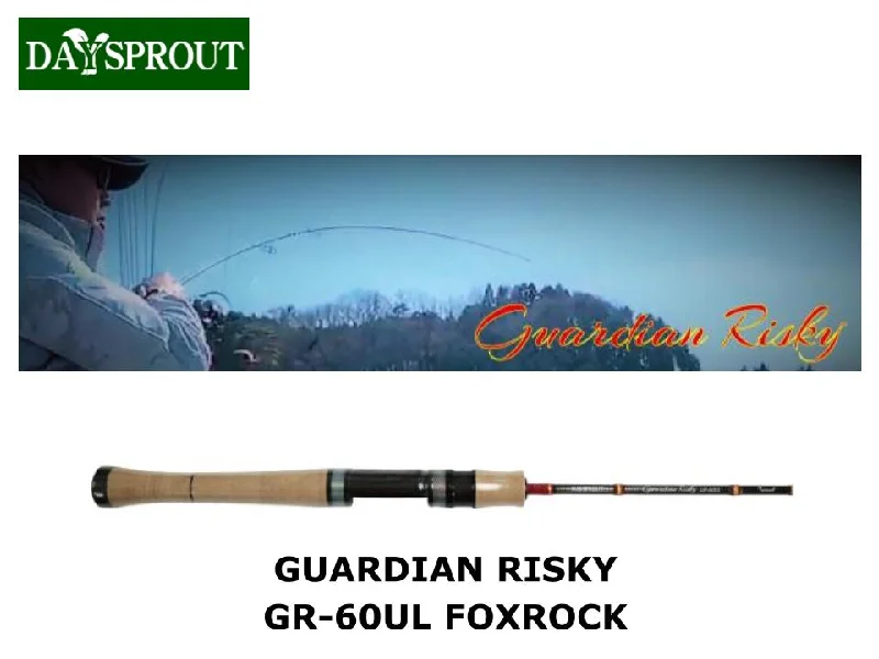 Ultra-Sensitive Fishing Rod-Daysprout Guardian Risky GR-60UL FoxRock