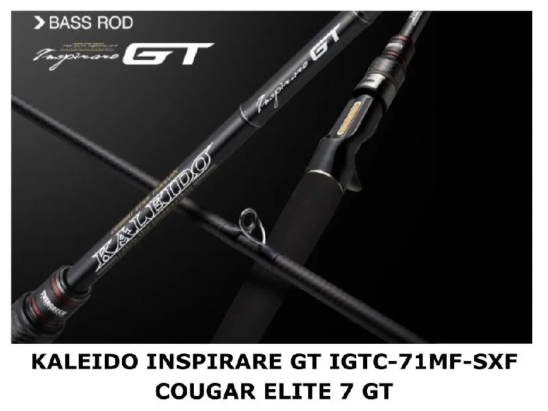 Kids Fishing Rod-Evergreen Kaleido Inspirare GT IGTC-71MF-SXF Cougar Elite 7 GT