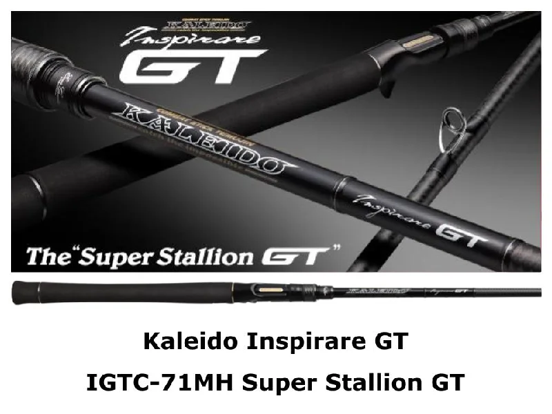 Fishing Rod for Open Water Fishing-Pre-order Evergreen Kaleido Inspirare GT IGTC-71MH Super Stallion GT