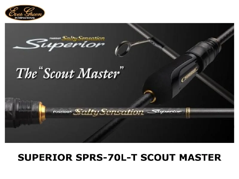 Fishing Rod for Big Game Fishing-Pre-Order Evergreen Superior SPRS-70L-T Scout Master