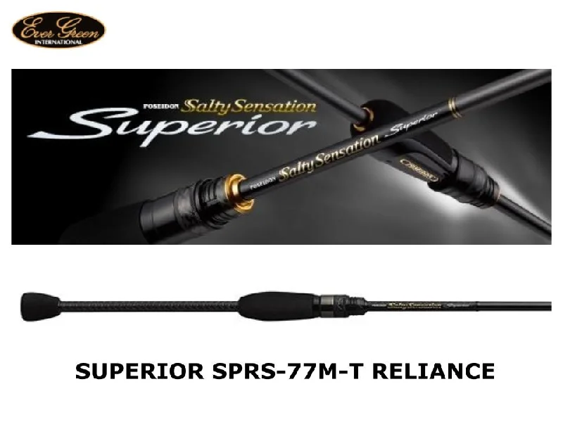 Strong Fishing Rod for Heavy Use-Pre-Order Evergreen Superior SPRS-77M-T Reliance