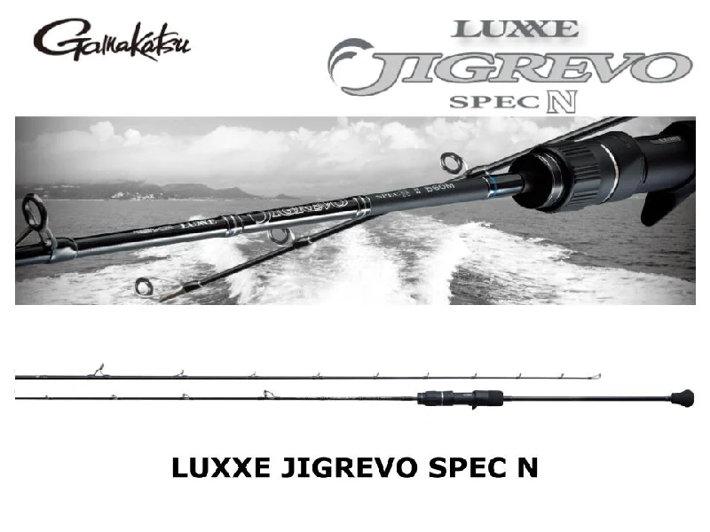 Fishing Rod with Extra Flexibility-Gamakatsu Luxxe Jigrevo Spec N B60M