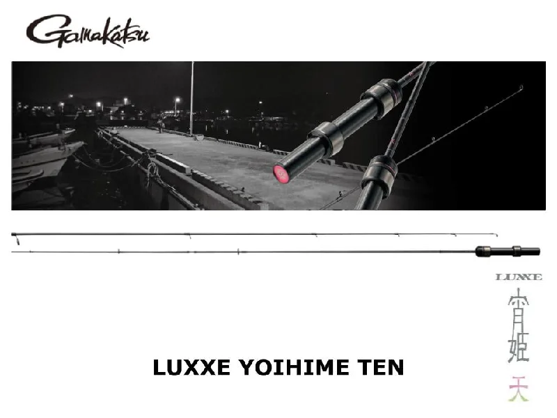 Fishing Rod with Case-Gamakatsu Luxxe Yoihime Ten S510ML-solid