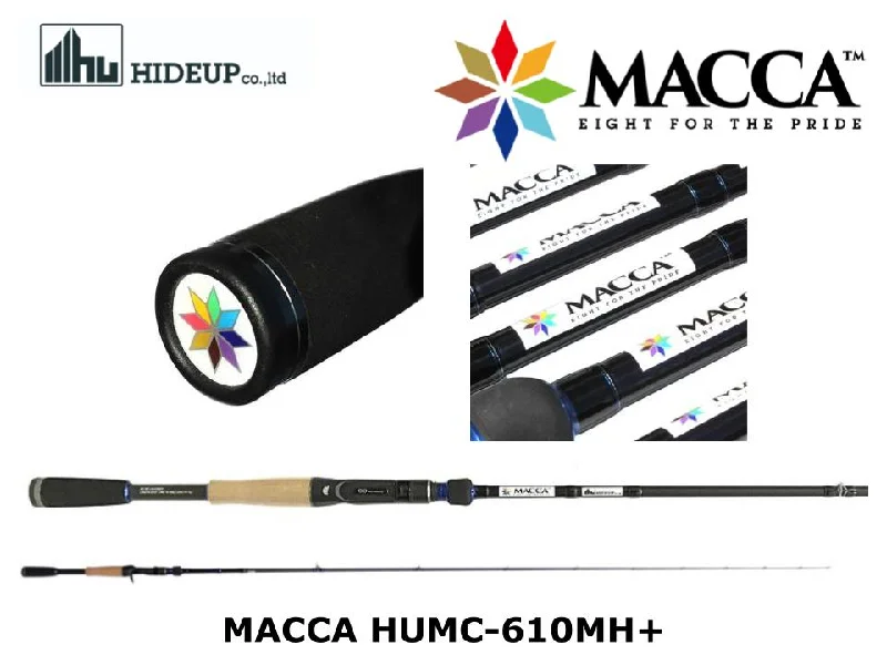 Unique Design Fishing Rod-Pre-Order Hideup Macca Baitcasting HUMC-610MH+