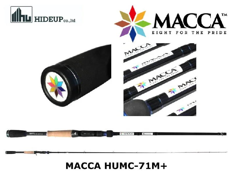 Fishing Rod with Superior Durability-Pre-Order Hideup Macca Baitcasting HUMC-71M+