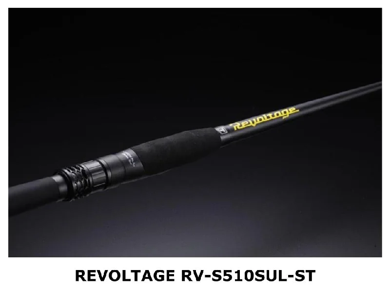 Fishing Rod with Smooth Action and Grip-Jackall Revoltage RV-S510SUL-ST