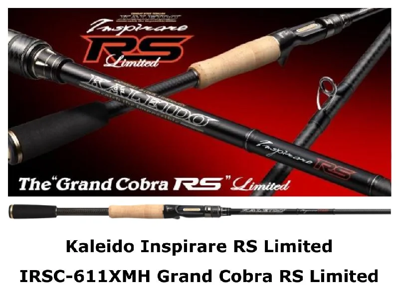 Sturdy Fishing Rod for All Types-Pre-Order Evergreen Kaleido Inspirare Special Model IRSC-611XMH Grand Cobra RS Limited