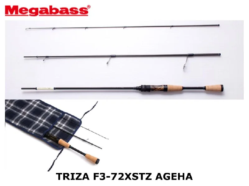 Lightweight Rod for Distance Casting-Megabass Triza F3-72XSTZ Ageha