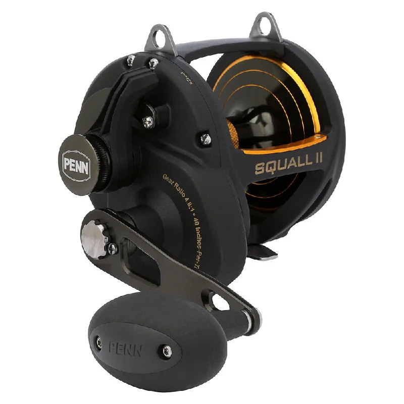 Fishing Reel for Catching Large Catfish-PENN Squall II Lever Drag SQLII60LD Conventional Reel [1594618]