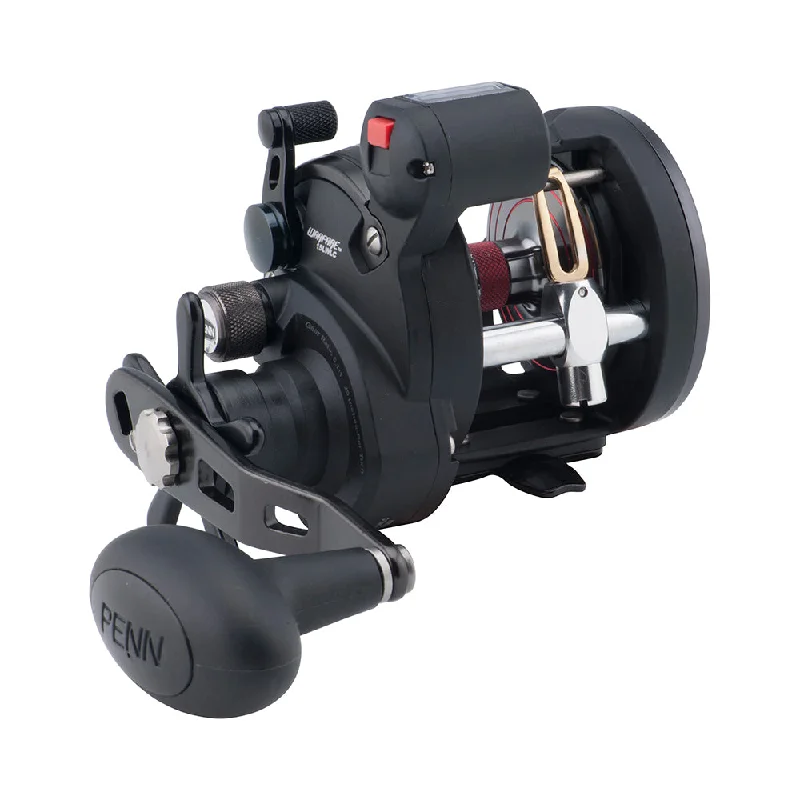 Fishing Reel for Salmon-PENN WAR15LWLC Warfare Level Wind 15 Right Hand Reel w/Line Counter [1366188]