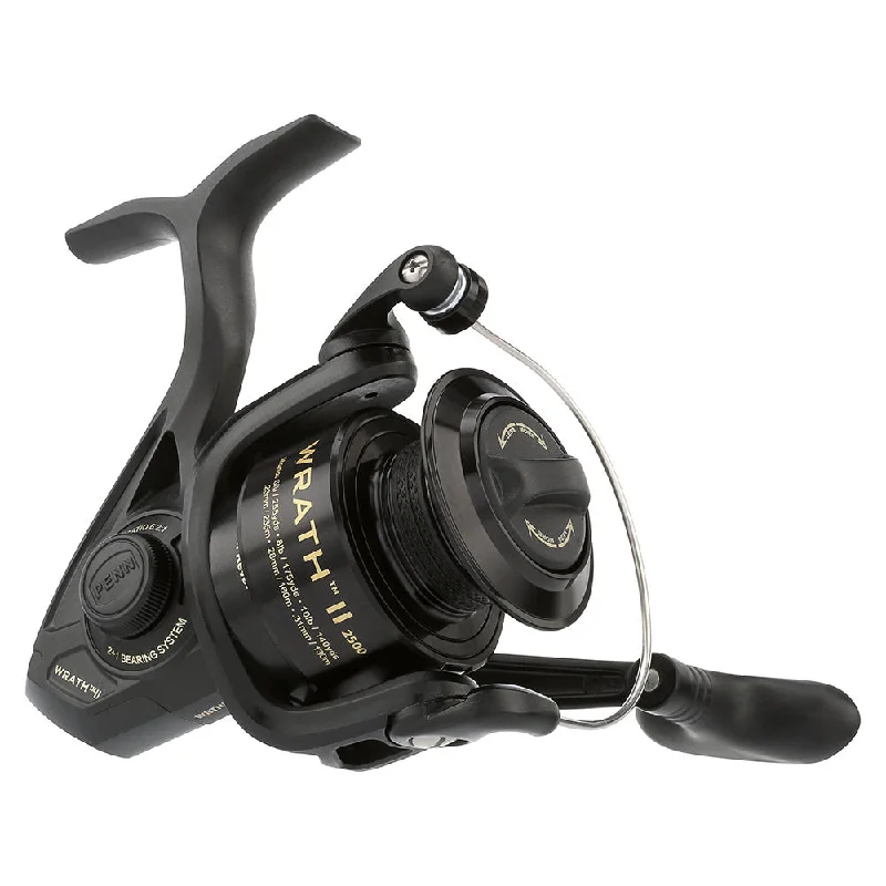 Compact and Durable Fishing Reel-PENN Wrath II 2500 Spinning Reel WRTHII2500C [1594624]