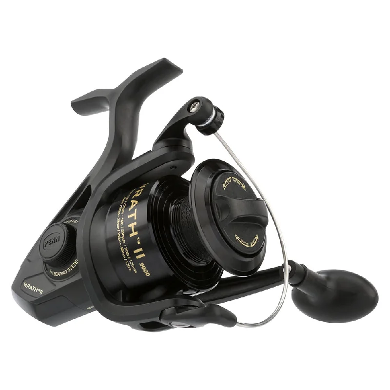 High Strength Fishing Reel-PENN Wrath II 5000 Spinning Reel WRTHII5000C [1594627]