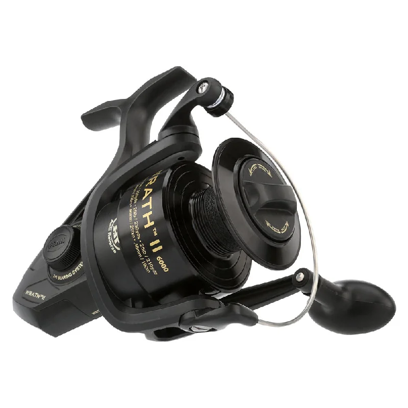 Smooth Drag Fishing Reel for Precision-PENN Wrath II 6000 Spinning Reel WRTHII6000C [1594628]