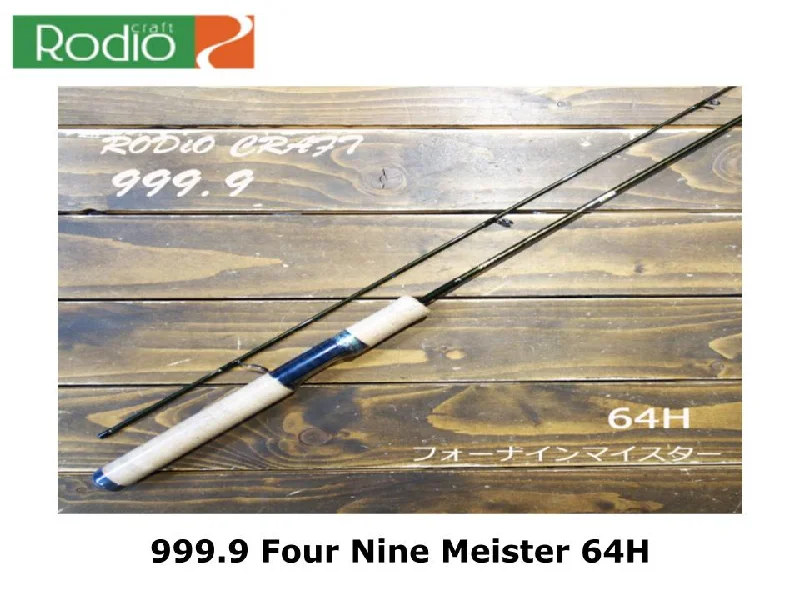 Fishing Rod with Lightweight Design-Rodio Craft 999.9 Four Nine Meister 64H