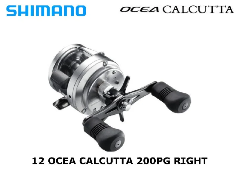 Lightweight Fishing Reel-Shimano 12 Ocea Calucutta 200PG Right