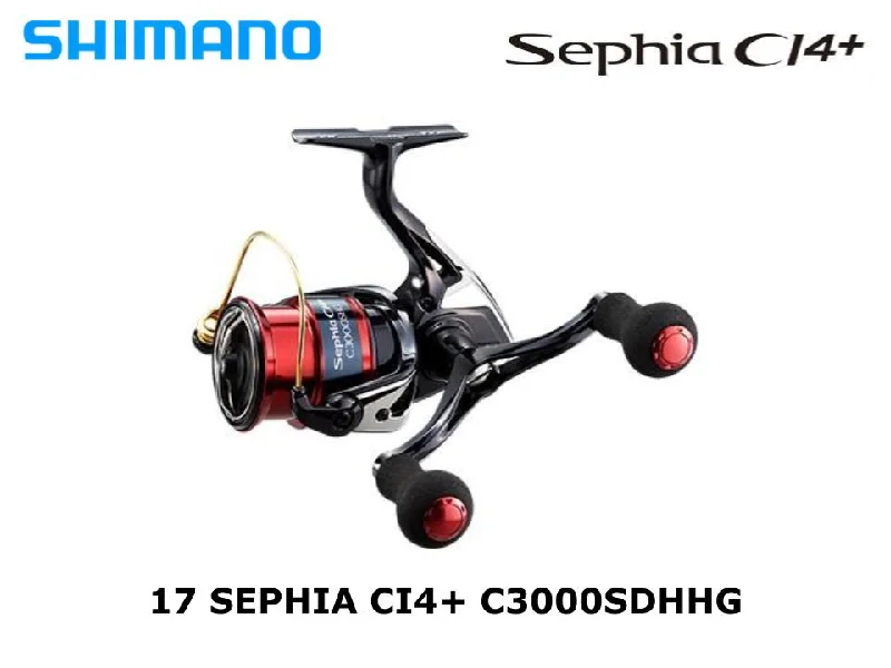 Fishing Reel for Long Distance-Pre-Order Shimano 17 Sephia CI4+ C3000SDHHG