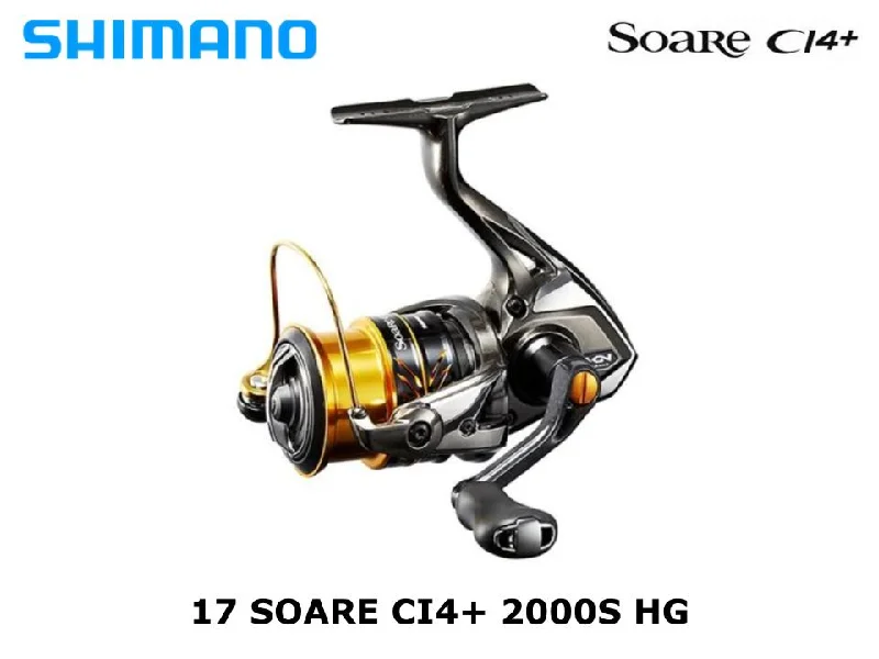 Saltwater Fishing Reel with Advanced Drag-Shimano 17 Soare CI4+ 2000S HG