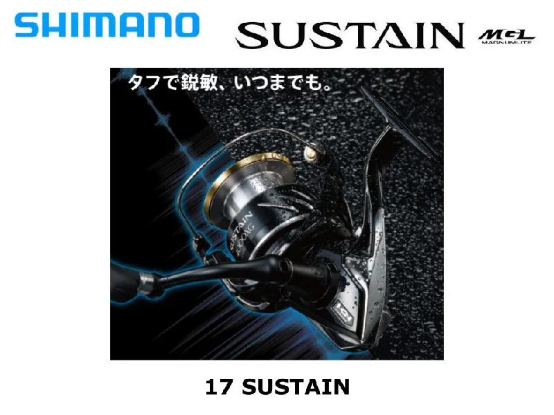 Lightweight Fishing Reel-Pre-Order Shimano 17 Sustain 3000XG