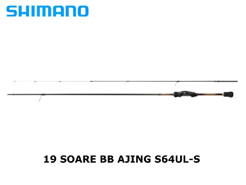 Fishing Rod for Tough Conditions-Pre-Order Shimano 19 Soare BB Ajing S64UL-S