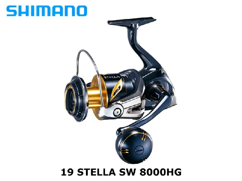 Fishing Reel for Everyday Use-Shimano 19 Stella SW 8000HG