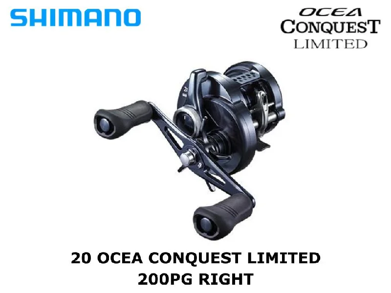 Fishing Reel for Boat Fishing-Shimano 20 Ocea Conquest Limited 200PG Right