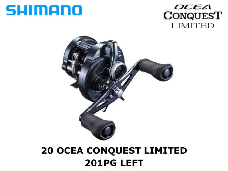 Fishing Reel for Kayak Fishing-Shimano 20 Ocea Conquest Limited 201PG Left