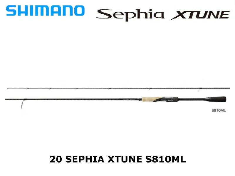 Compact Fishing Rod for Travelers-Pre-Order Shimano 20 Sephia Xtune S810ML