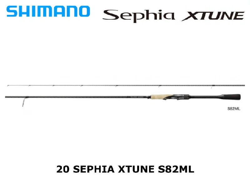 Fishing Rod with Lightweight Design-Pre-Order Shimano 20 Sephia Xtune S82ML