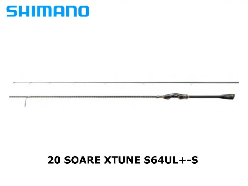 Best Spinning Fishing Rod-Pre-Order Shimano 20 Soare Xtune S64UL+-S