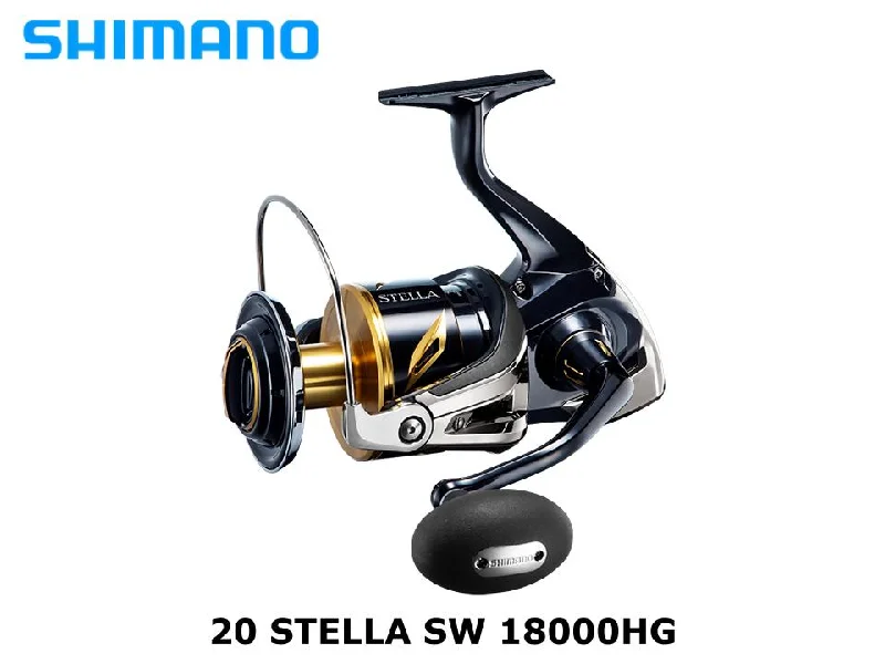 Fishing Reel with Anti-Corrosion Protection-Shimano 20 Stella SW 18000HG