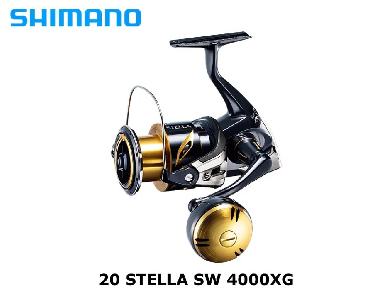 Fishing Reel for Tough Conditions-Shimano 20 Stella SW 4000XG