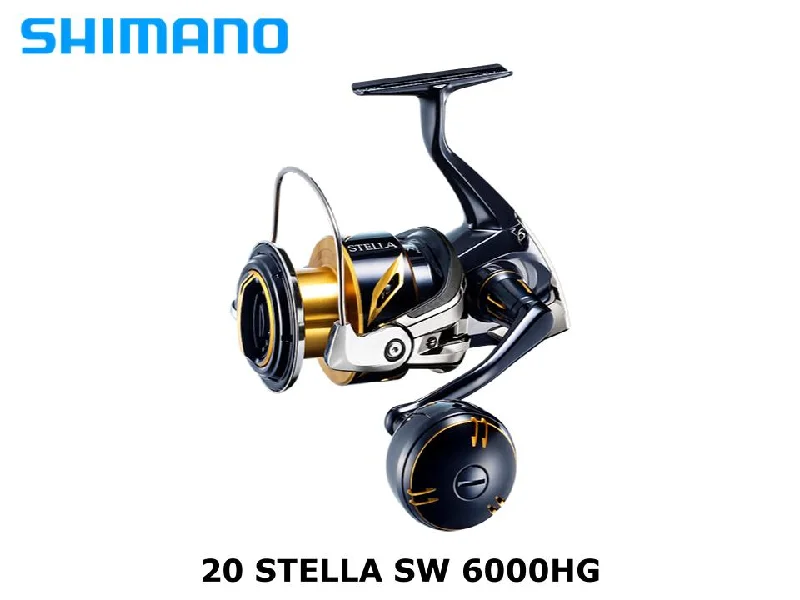 Fishing Reel with Efficient Gear System-Shimano 20 Stella SW 6000HG