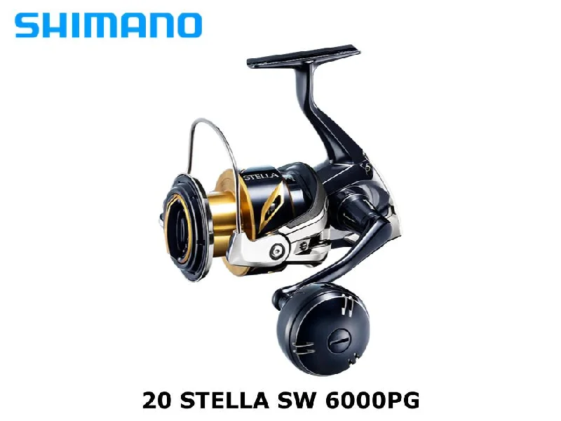 Fishing Reel with Quick Retrieve-Shimano 20 Stella SW 6000PG