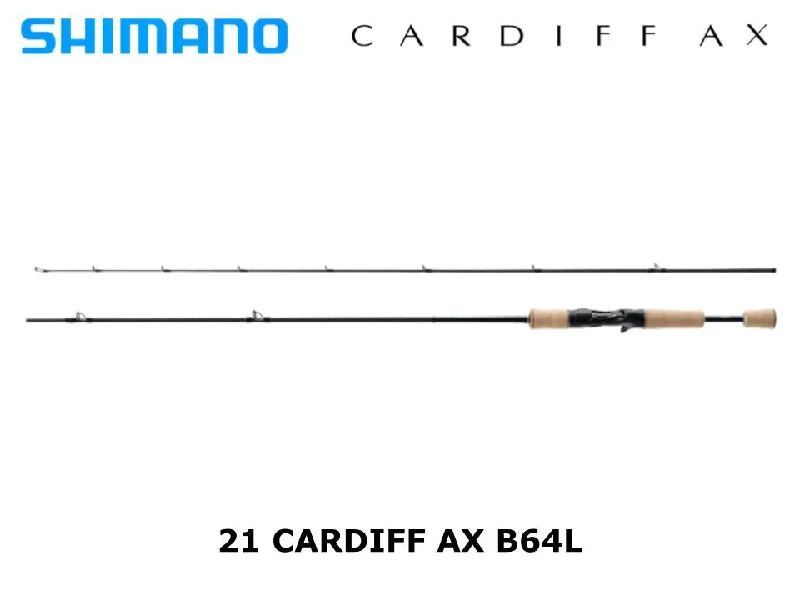 Fishing Rod for Streamline Casting-Pre-Order Shimano 21 Cardiff AX B64L